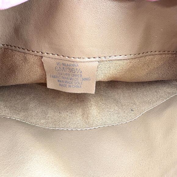 Vince Camuto Beaanna Boots 6 NWOT Tan Suede Tall Heel Western Cowgirl Knee High - Picture 8 of 8